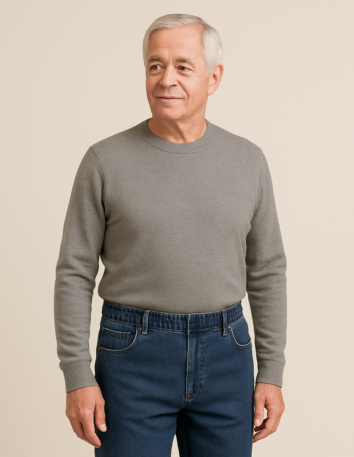 Jeans s elastickým pasem