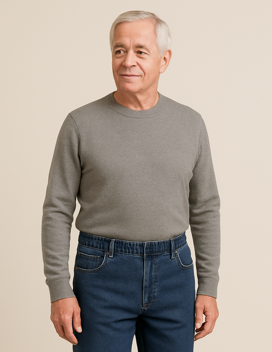 Jeans s elastickým pasem